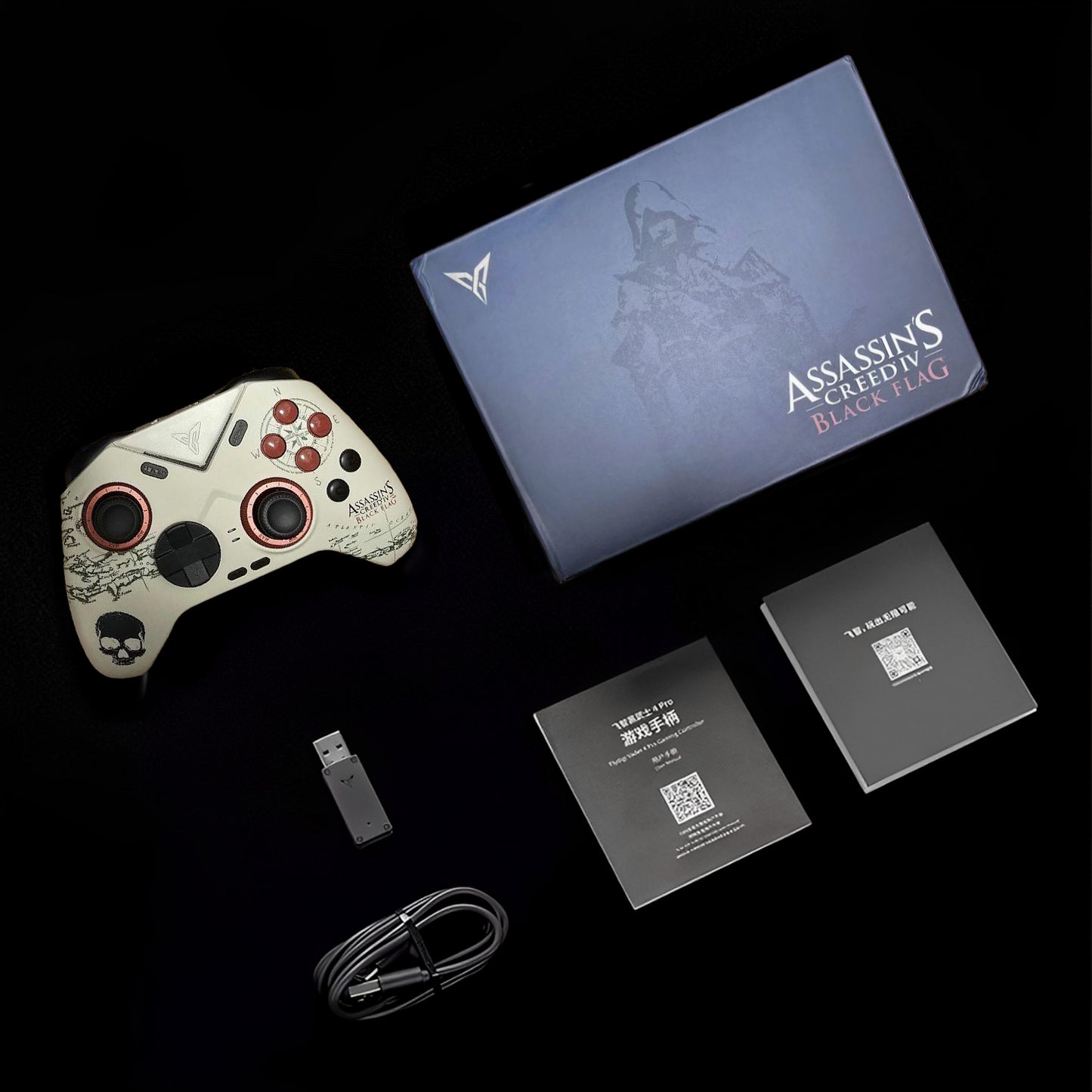 Flydigi Vader 4 Pro Gaming Controller Assassin's Creed Black Flag Edition