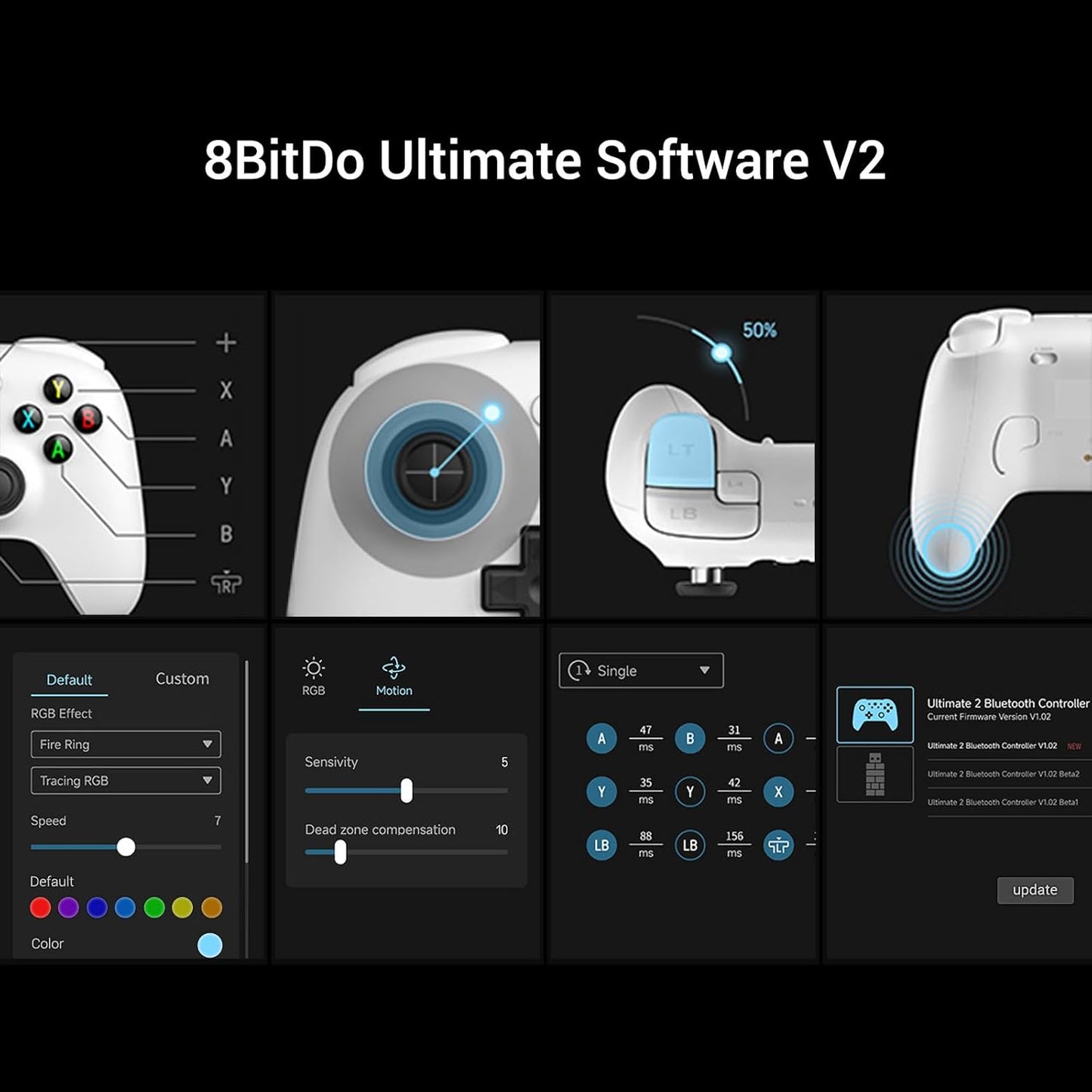 وحدة تحكم لاسلكية 8BitDo Ultimate 2