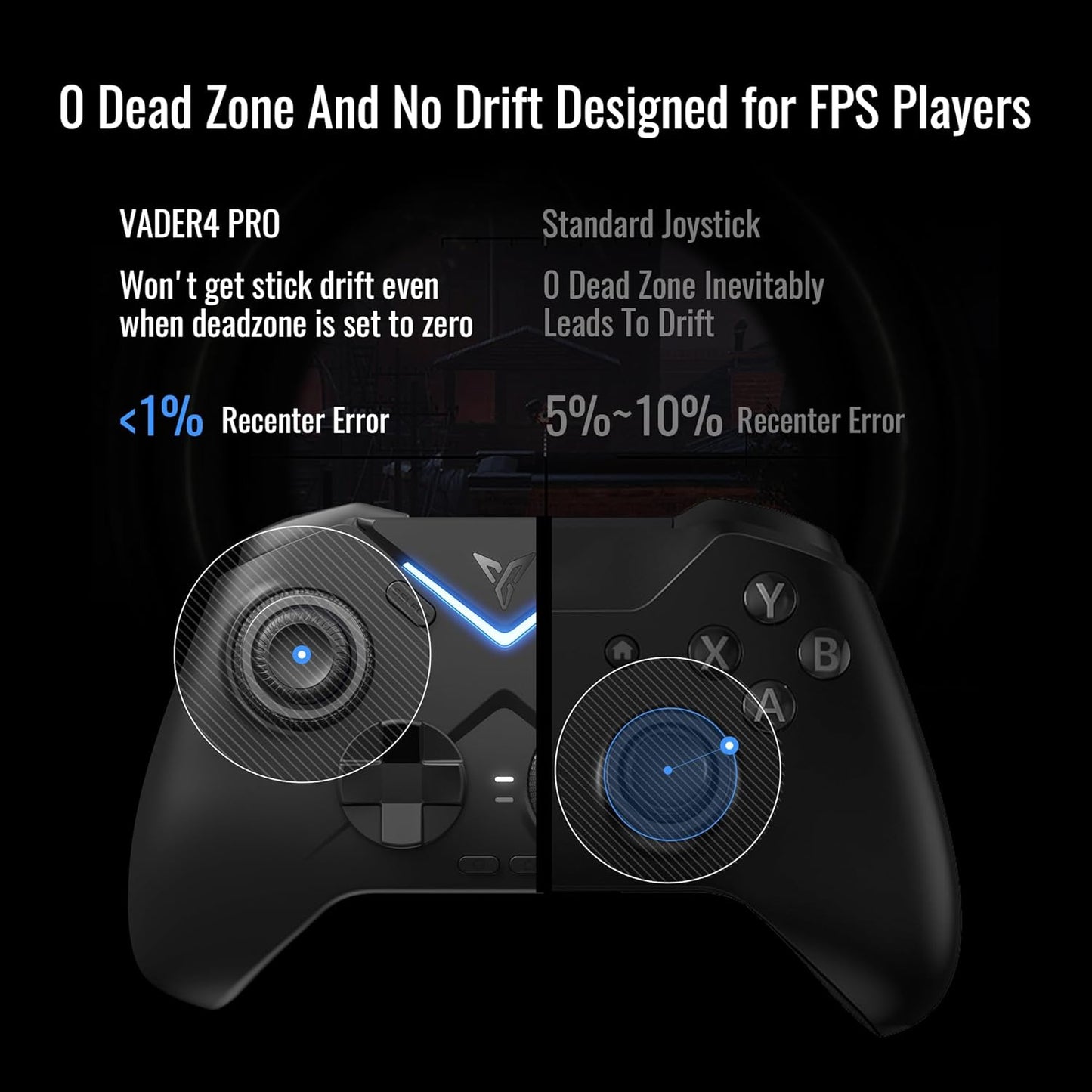Flydigi Vader 4 Pro Gaming Controller Assassin's Creed Black Flag Edition