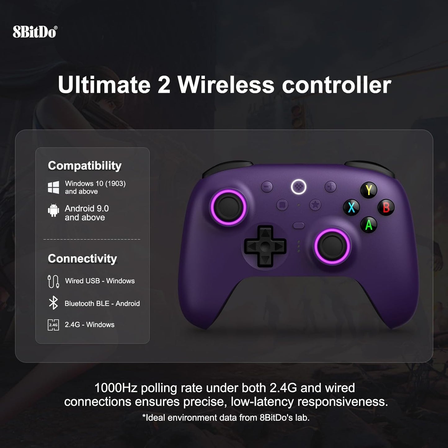 وحدة تحكم لاسلكية 8BitDo Ultimate 2