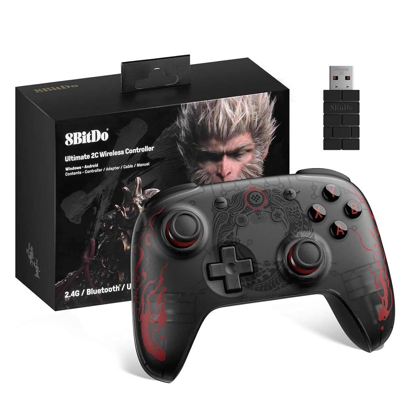8BitDo Ultimate 2C - الأسطورة السوداء: ووكونج